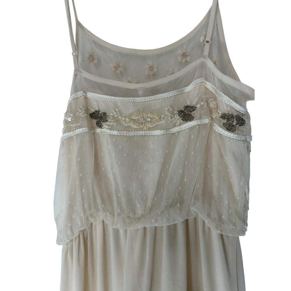 Free People Stardust Dress Beaded Sequin Ethereal Elegance Whimsical Size‎ XS - Picture 5 of 11